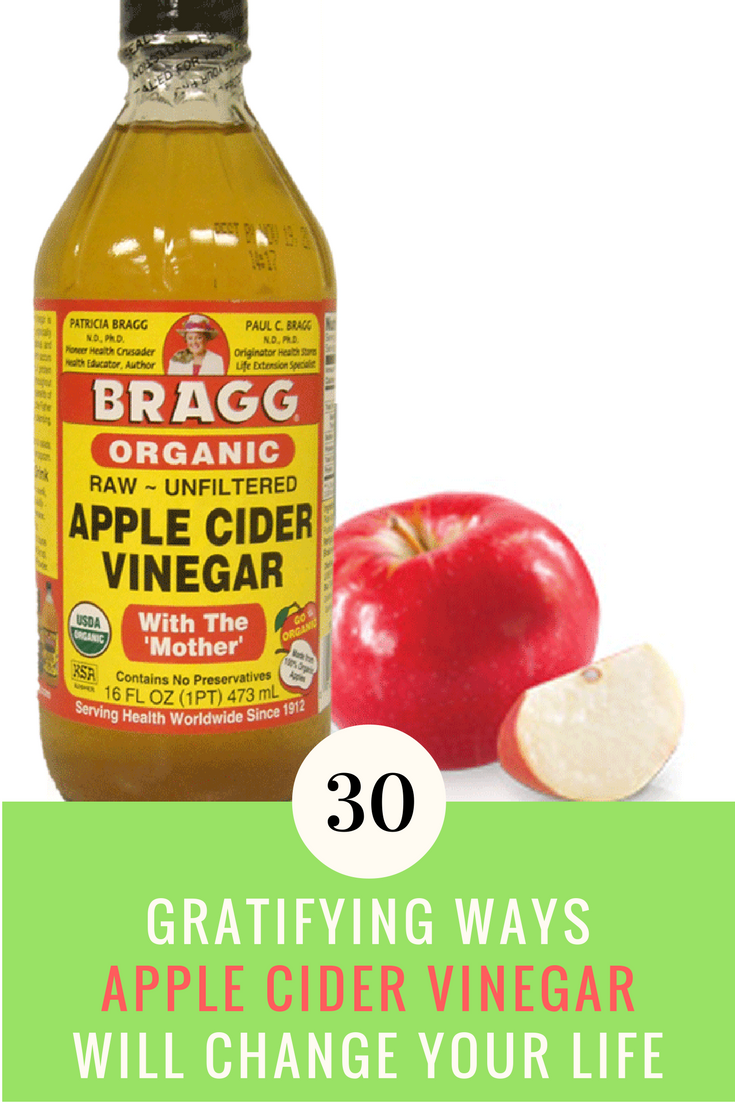 30 Astonishing Ways Apple Cider Vinegar Will Change Your Life. | Ideahacks.com