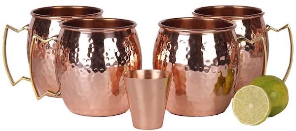 A29® Moscow Mule 100 % Solid Pure Copper Unlined Mug /Cup