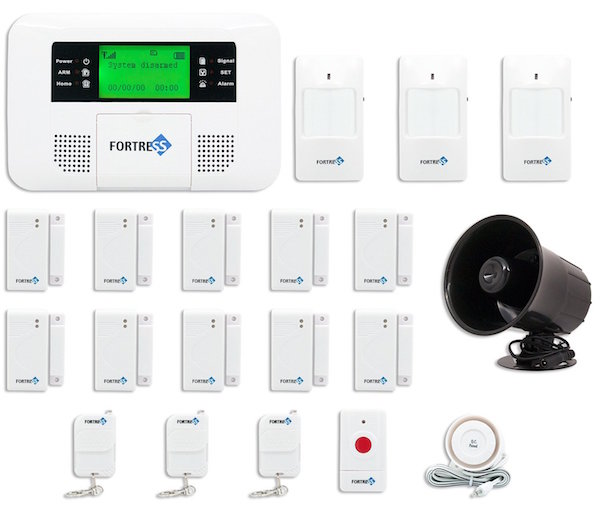 Fortress Security Store (TM) GSM-B Wireless Cellular GSM Home Security Alarm System