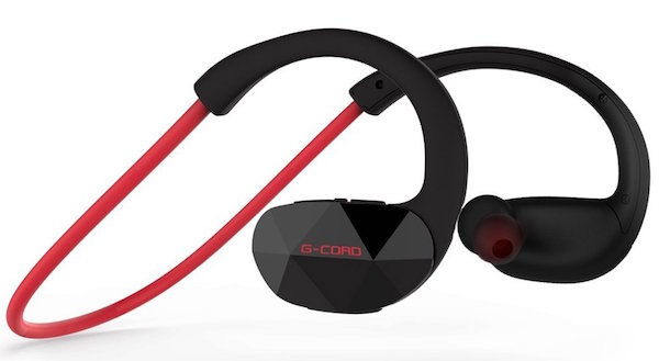 G-Cord Bluetooth 4.0 Headphones, Wireless Stereo Sports Headsets