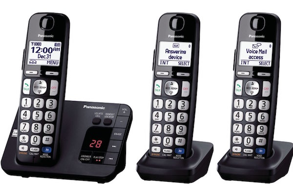 Panasonic KX-TGE233B Expandable Cordless Digital Phone