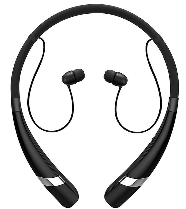 Pobon Sweatproof V4.0 Wireless Neckband Headset Noise Reduction Earbuds