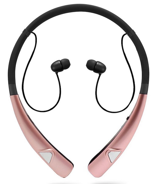 Pobon Sweatproof V4.0 Wireless Neckband Noise Reduction Headphones