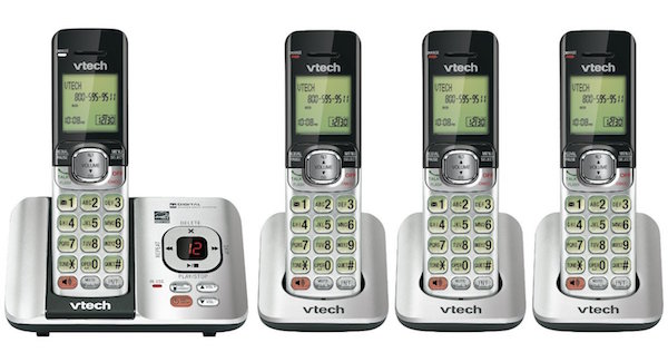 VTech CS6529-4 DECT 6.0 Phone Answering System