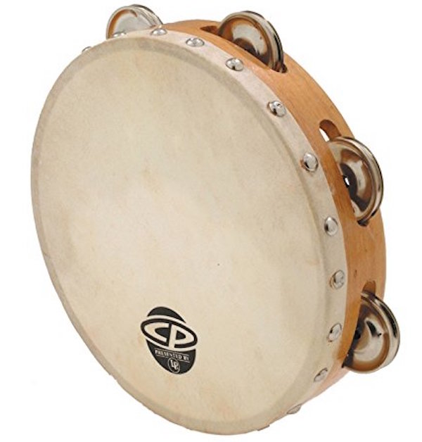 CP378 Wood Tambourine