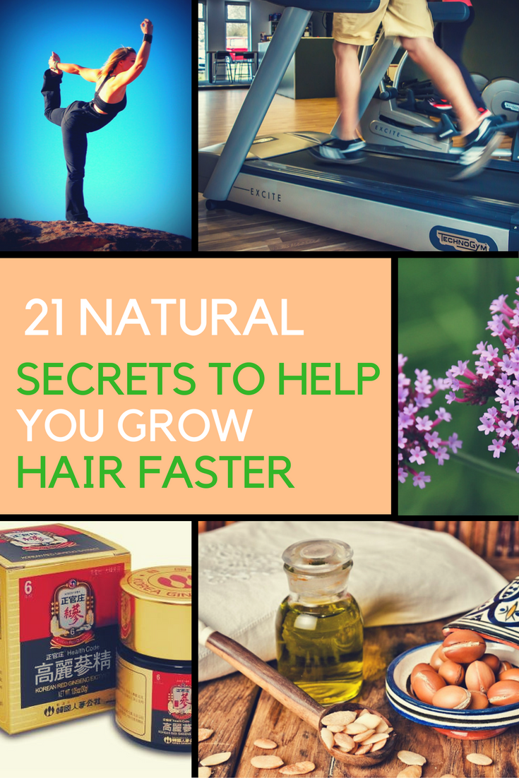 21 Natural Secrets to Help You Grow Hair Faster. | Ideahacks.com