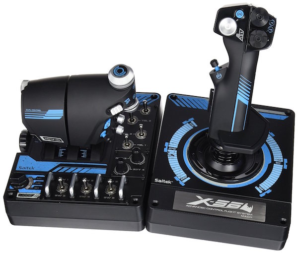Saitek Pro X-56 Rhino H.O.T.A.S. Video Game Flight Controller