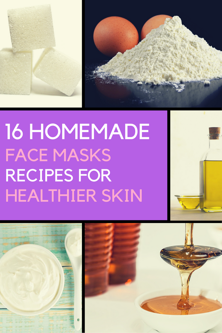 16 Homemade Face Masks Recipes That Will Give You Gorgeous Skin. | Ideahacks.com