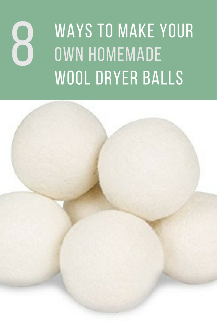 8 Ways to Make Your Own Eco-Friendly Wool Dryer Balls. | Ideahacks.com