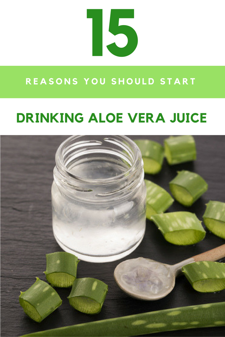 15 Reasons You Need to Be Drinking Aloe Vera Juice. | Ideahacks.com