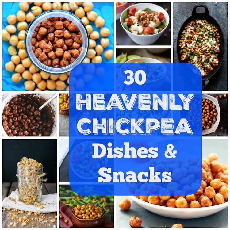 We compiled a list of the best 30 chickpea recipes and snack dishes that you can make. | Ideahacks.com