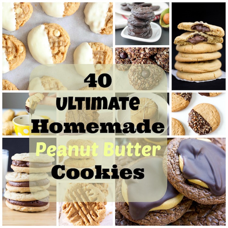 40 Ultimate Homemade Peanut Butter Cookie Recipes. | Ideahacks.com