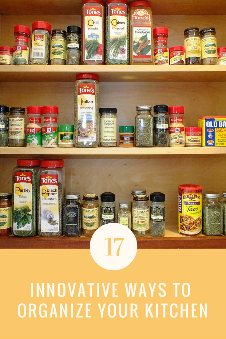 17 Innovative Things You Can Do Today To Organize Your Kitchen | Ideahacks.com