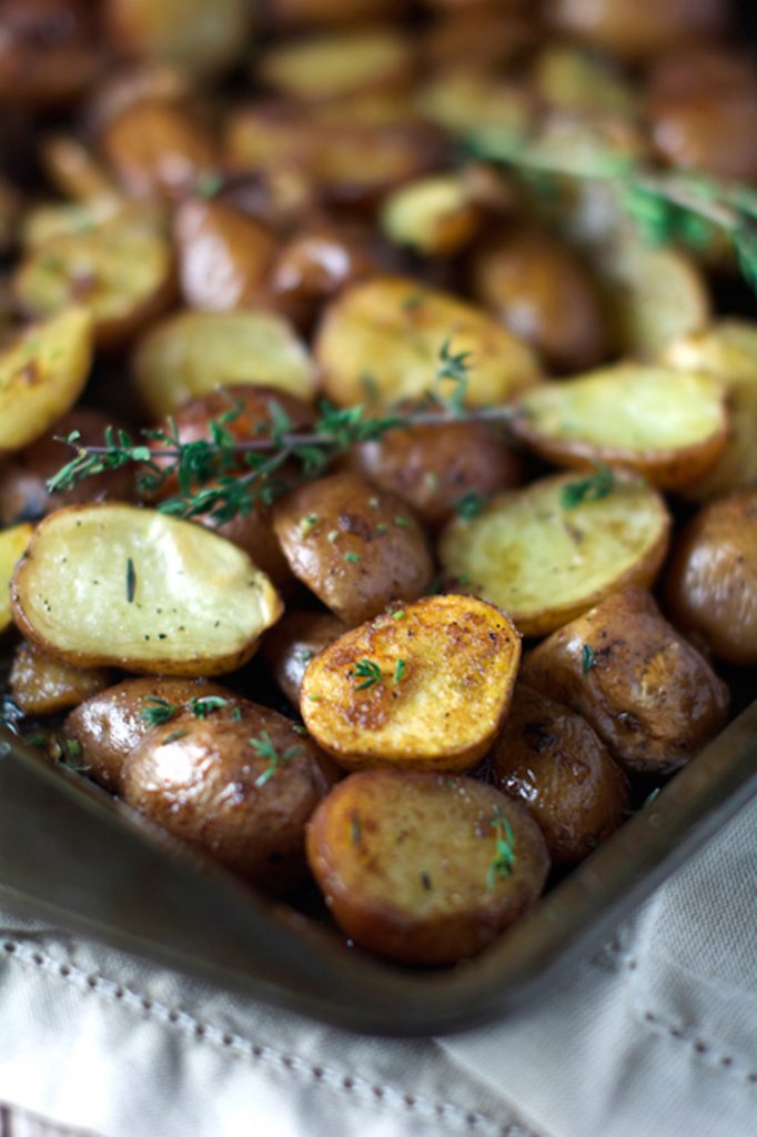 Balsamic Honey Roasted Potatoes