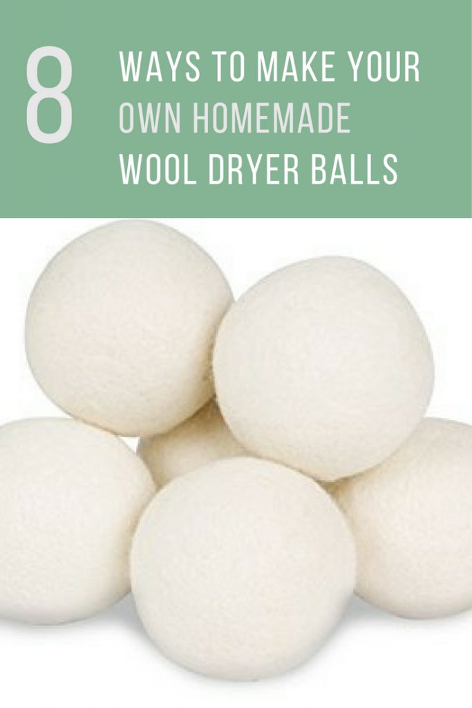 How to Make Wool Dryer Balls (8 DIY Homemade Projects)