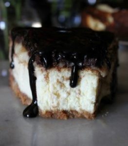 Boston Cream Cheesecake with Nilla Wafer Crust 3