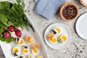 Undeviled Eggs