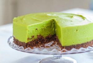 avocado and lime cheesecake