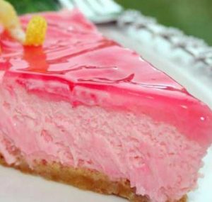 pink lemonade cheesecake