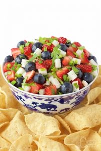 Red, White And Blue Salsa
