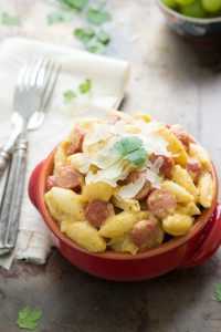 Summer Style Hot Dog Mac and Cheese