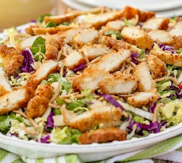 applebees oriental chicken salad