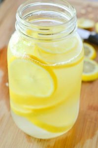 Homemade Lemonade Water