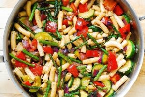 Pasta Salad with Roasted Vegetables