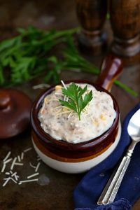Wild Rice and Chicken Soup - Stir the creamy