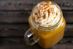 pumpkin spice latte smoothie