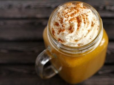 pumpkin spice latte smoothie