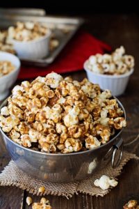 No-Bake Salted Caramel Popcorn