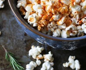 Smoked Paprika & Rosemary Olive Oil Popcorn