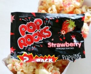 Strawberry Popping Candy Popcorn