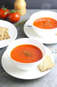 Chilled Roast Pepper Soup 