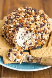 Chocolate Toffee Cheese Ball