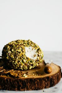 Japanese Spiced Goat Cheese Ball