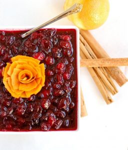 Red Wine Cranberry Sauce
