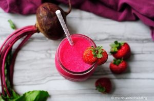 Strawberry Beet Tropical Smoothie