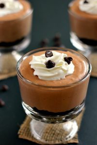 Chocolate cheesecake mousse
