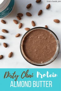 Dirty Chai Protein Almond Butter