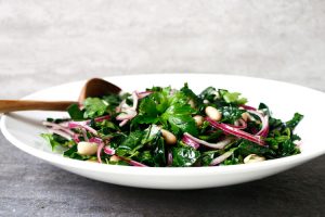 Tuscan Kale White Bean Salad