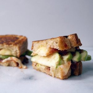 apple Cranberry Grilled Cheese