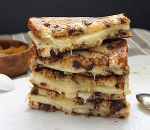Apricot Cheddar Grilled Cheese
