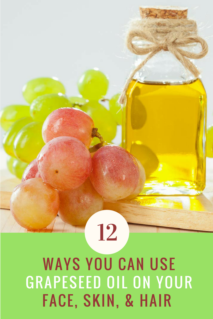 12 Ways You Can Use Grapeseed Oil On Your Face, Skin, & Hair