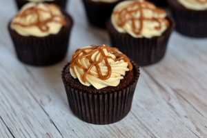 Chocolate Caramel Cupcakes