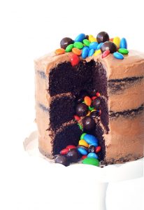 Chocolate Pinata Party Cake