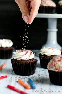 Double Chocolate Devil's Food Cupcakes