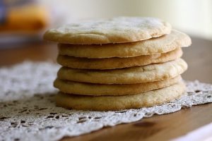 Giant Vanilla Sugar Cookies