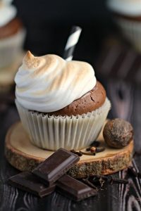 Hot Chocolate Cupcakes